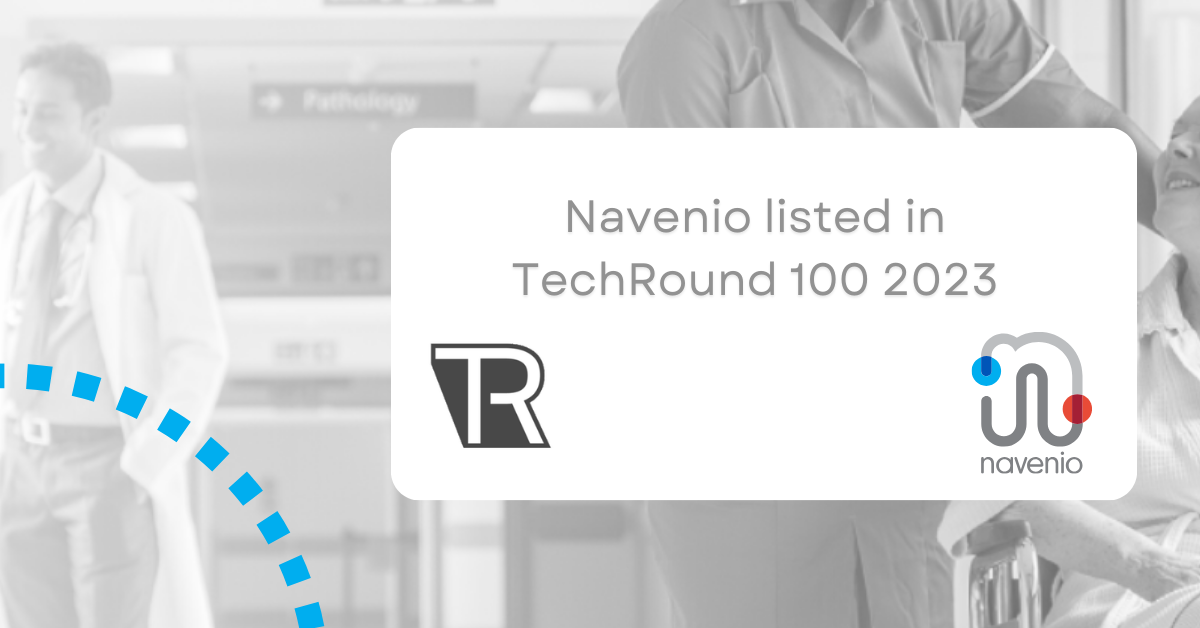 Navenio listed in TechRound 100 2023 - Navenio